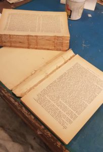 reliure débrochage autant en emporte le vent