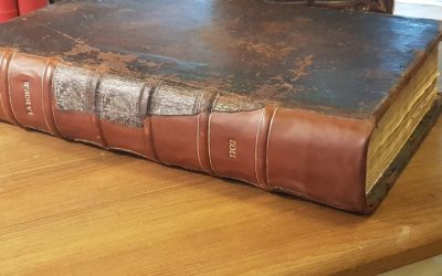 Restauration d’une Bible de 1702