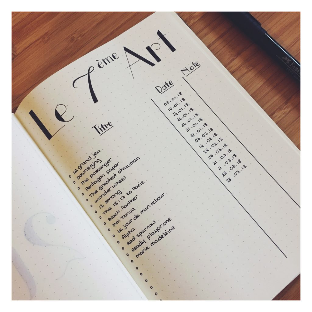 collection bullet journal